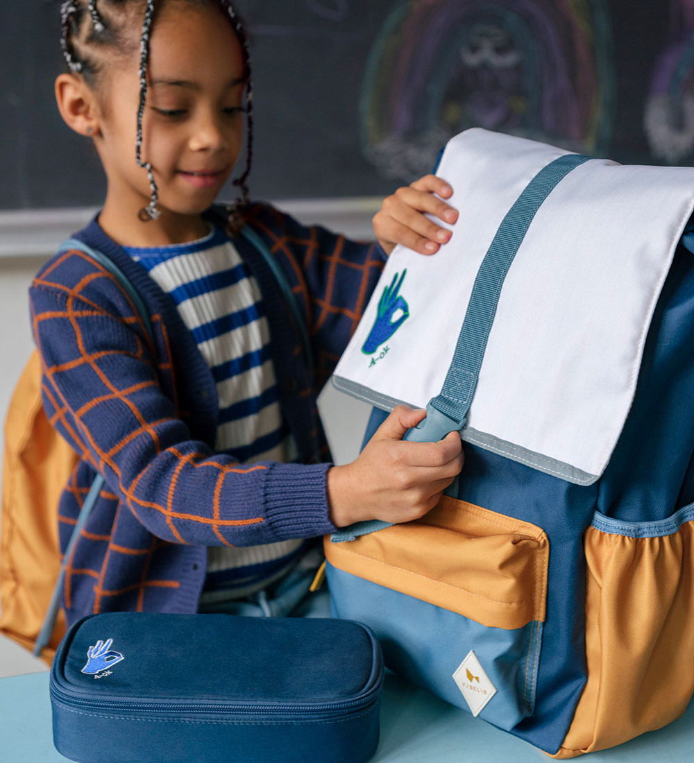 Fabelab Pencil Case - A-OK - Navy