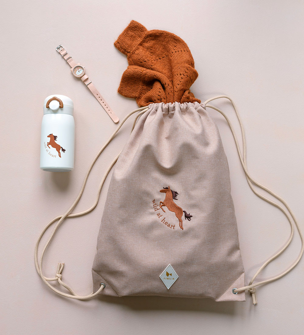 Fabelab Gymsack - Wild At Heart - Caramel