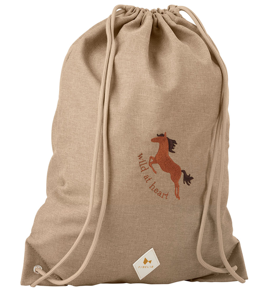 Fabelab Gymsack - Wild At Heart - Caramel