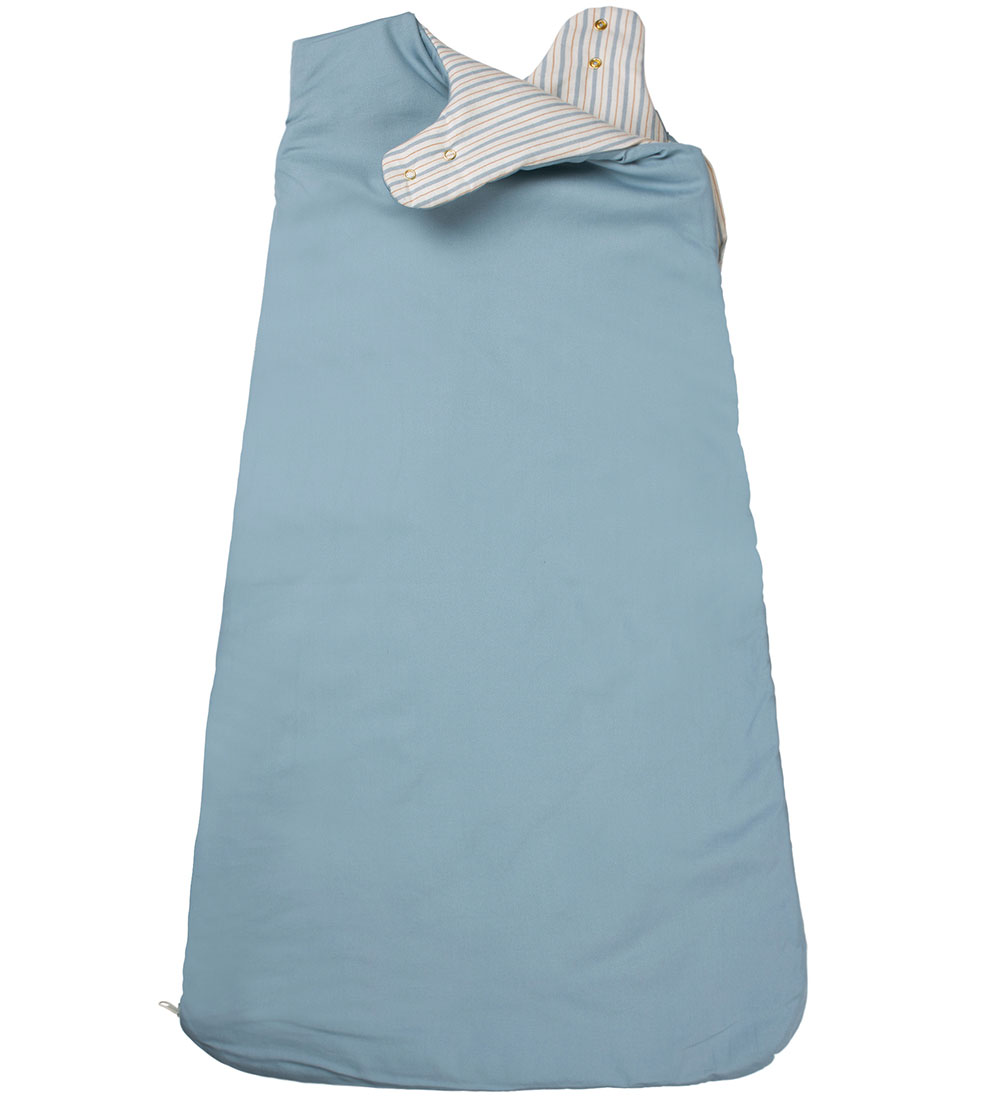 Fabelab Sleeping Bag - Reversible - Cottage Blue Stripes