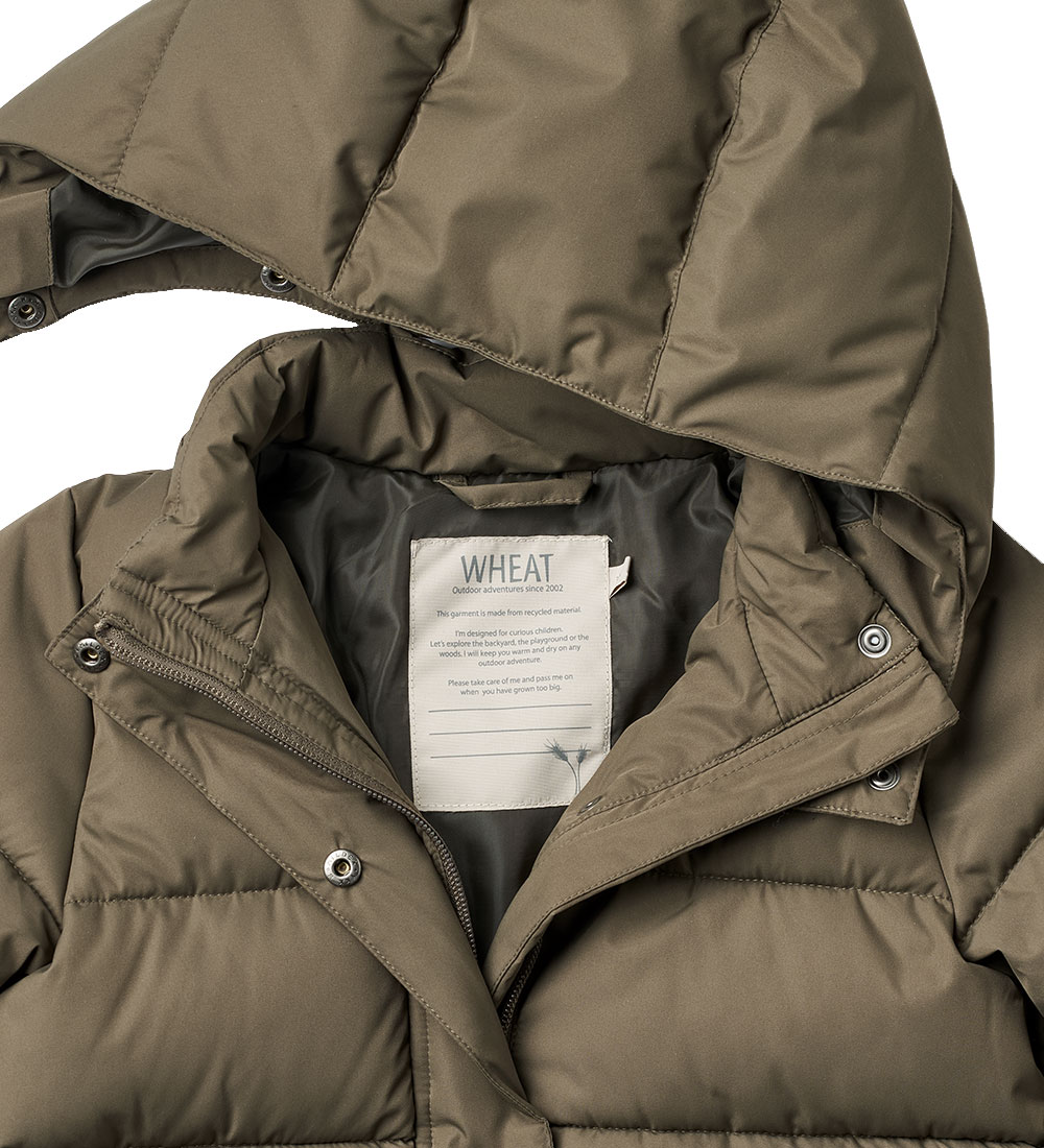 Wheat Padded Jacket - Yrsa - Autumn Soil