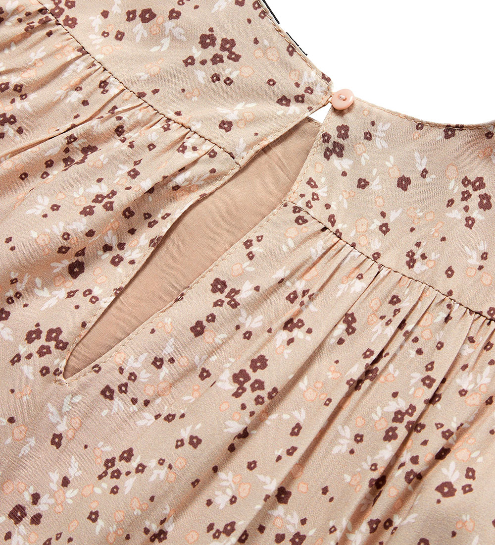 Petit by Sofie Schnoor Dress - Nougat w. Flowers