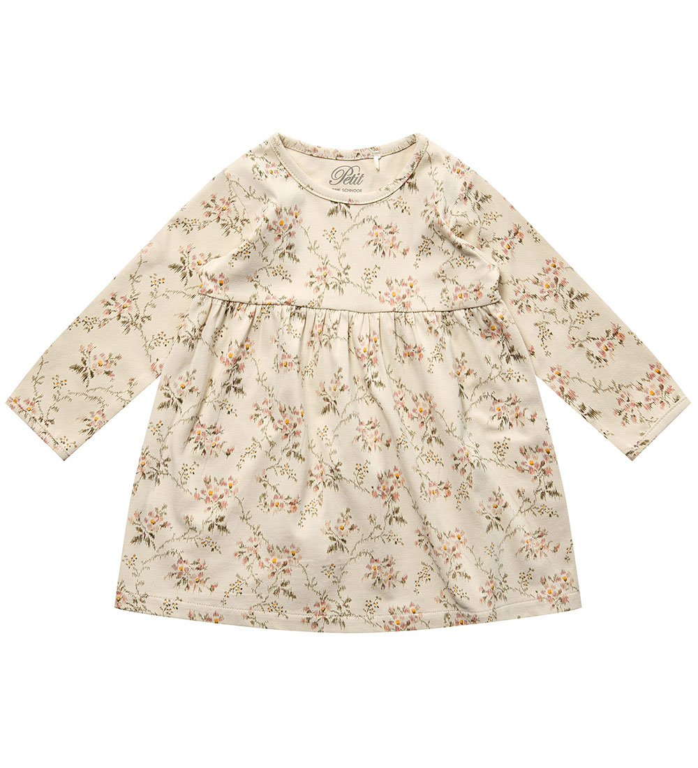 Petit by Sofie Schnoor Dress - Sand w. Flowers