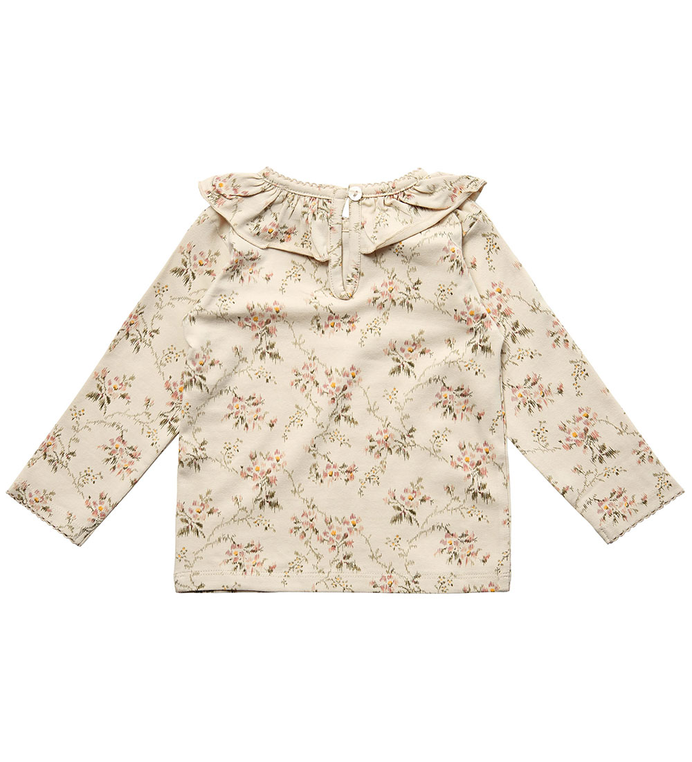 Petit by Sofie Schnoor Blouse - Sand w. Flowers