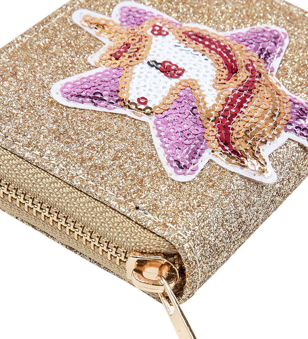 Petit by Sofie Schnoor Wallet - Champagne w. Unicorn