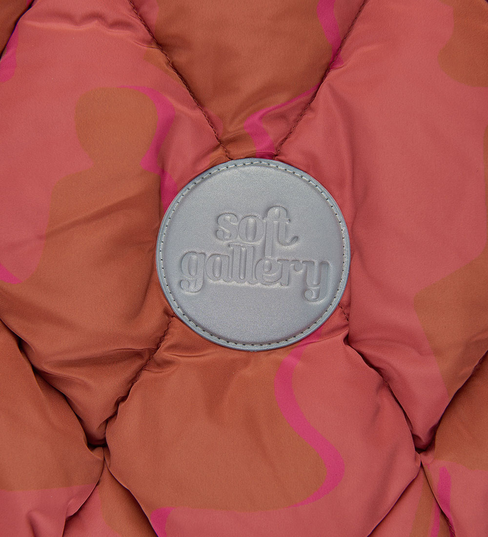 Soft Gallery Padded Jacket - SgEttie - Mineral Red
