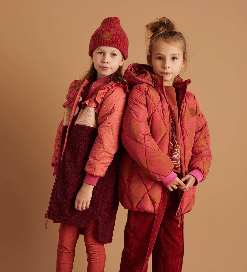 Soft Gallery Padded Jacket - SgEttie - Mineral Red