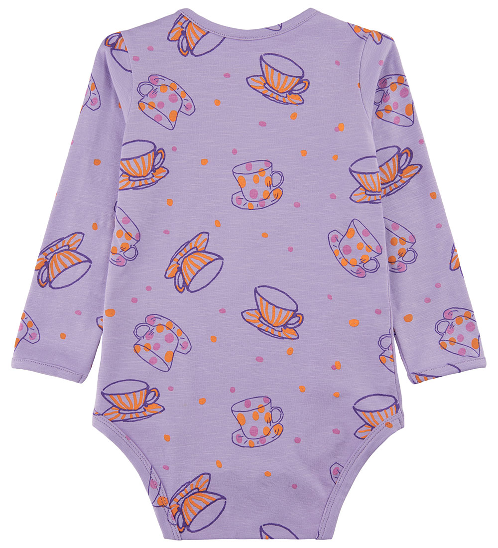 Soft Gallery Bodysuit l/s - SgbGalileo - Violet Tulip