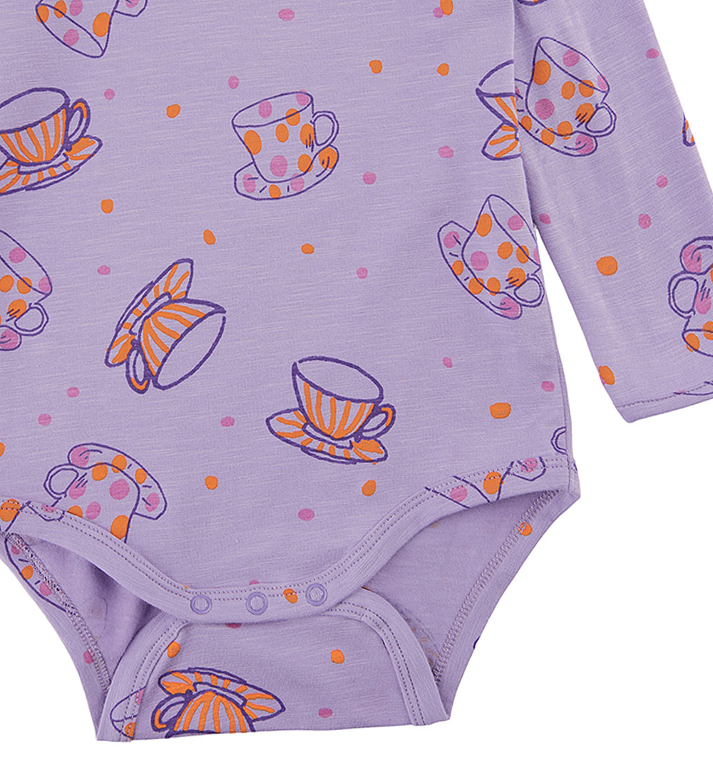 Soft Gallery Bodysuit l/s - SgbGalileo - Violet Tulip