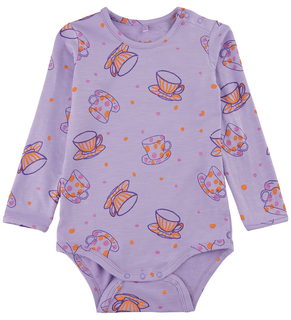 Soft Gallery Bodysuit l/s - SgbGalileo - Violet Tulip