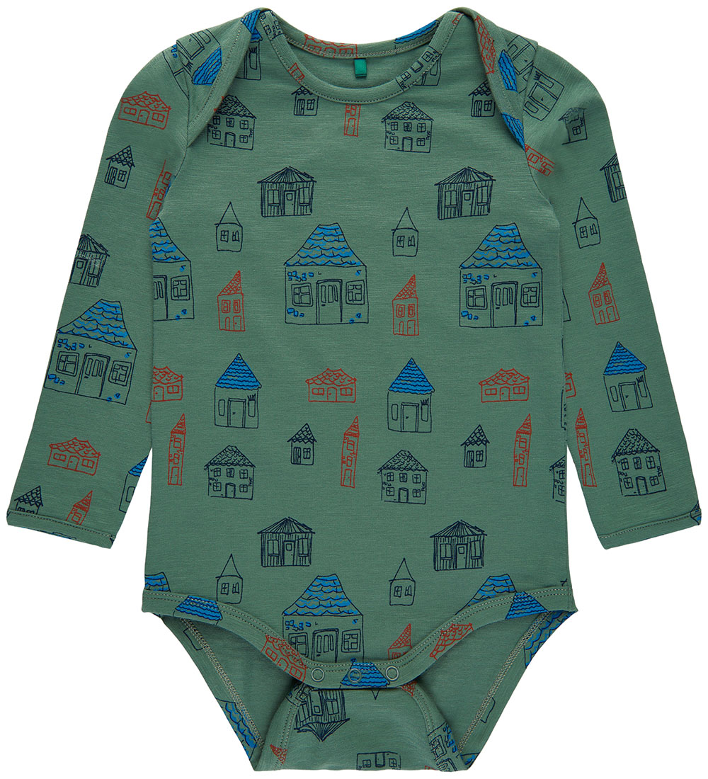 Soft Gallery Bodysuit l/s - SgbBob - Dark Forest