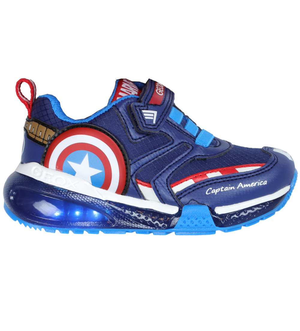 Geox Light-Up Shoes - Bayonyc - Marvel Avengers - Navy/Red