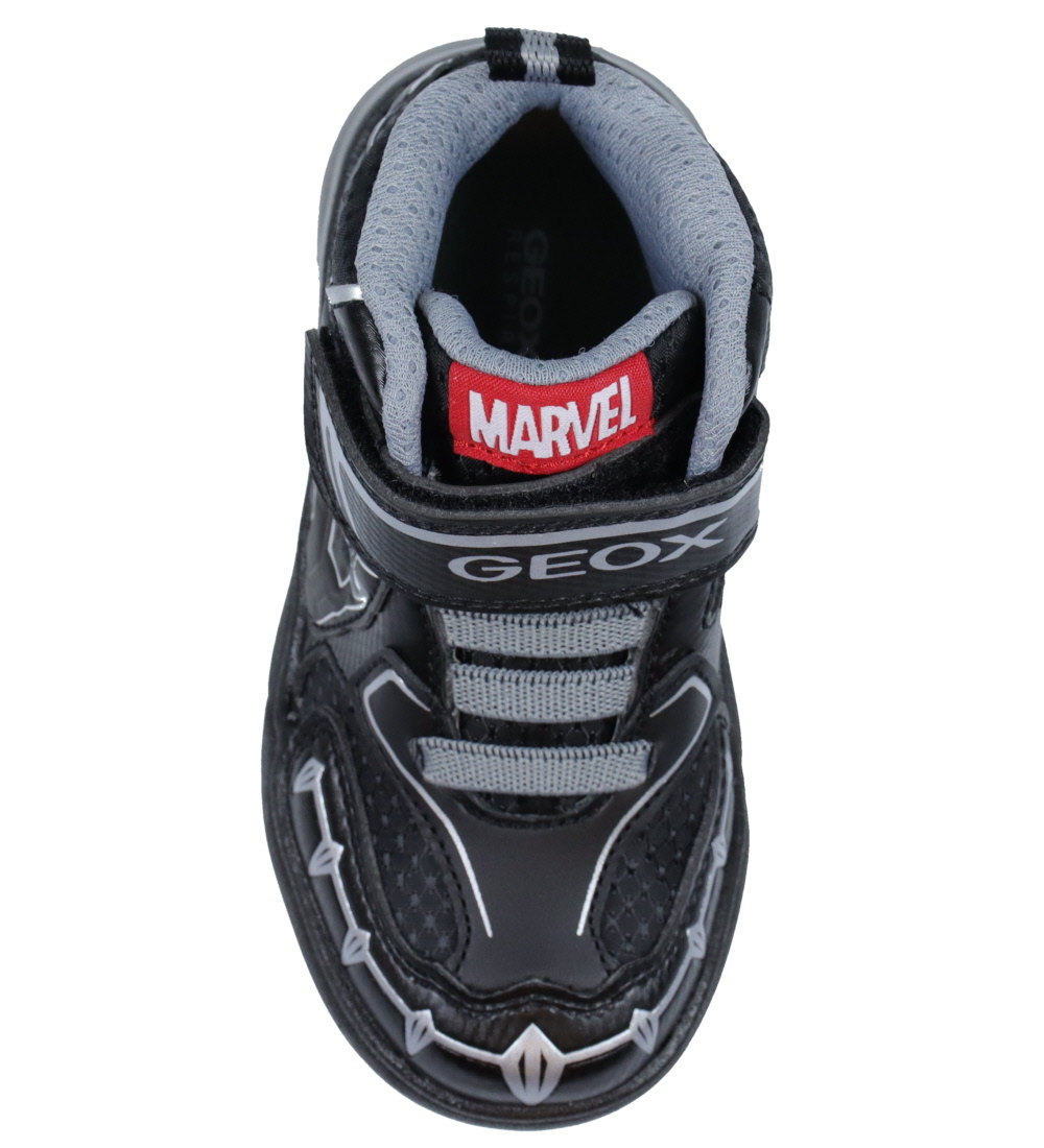 Geox Boots w. Light - GrayJay - Marvel Avengers - Black/Silver