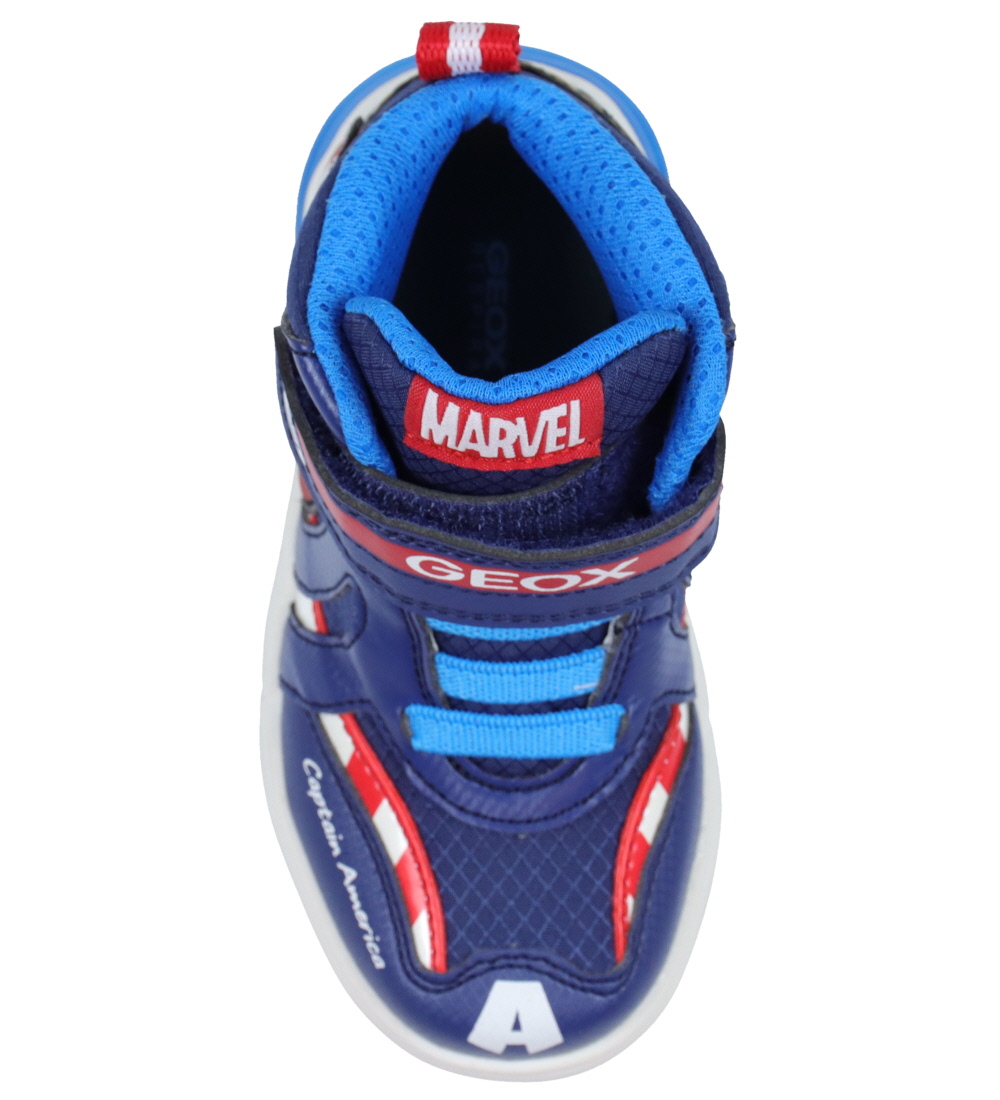 Geox Boots w. Light - Grayjay - Marvel Avengers - Navy/Red