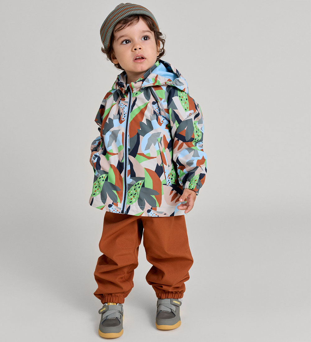 Reima Tec Rain Jacket - PE - Hede - Frozen Blue