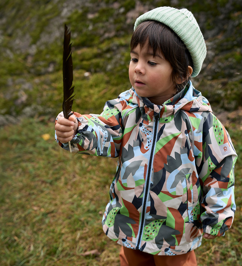 Reima Tec Rain Jacket - PE - Hede - Frozen Blue