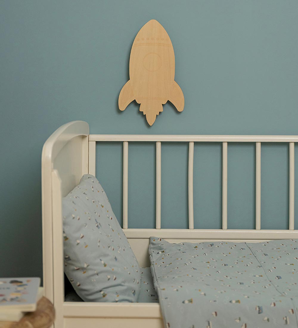 Little Dutch Wall Lamp - Wood - 36x22 cm - Rocket