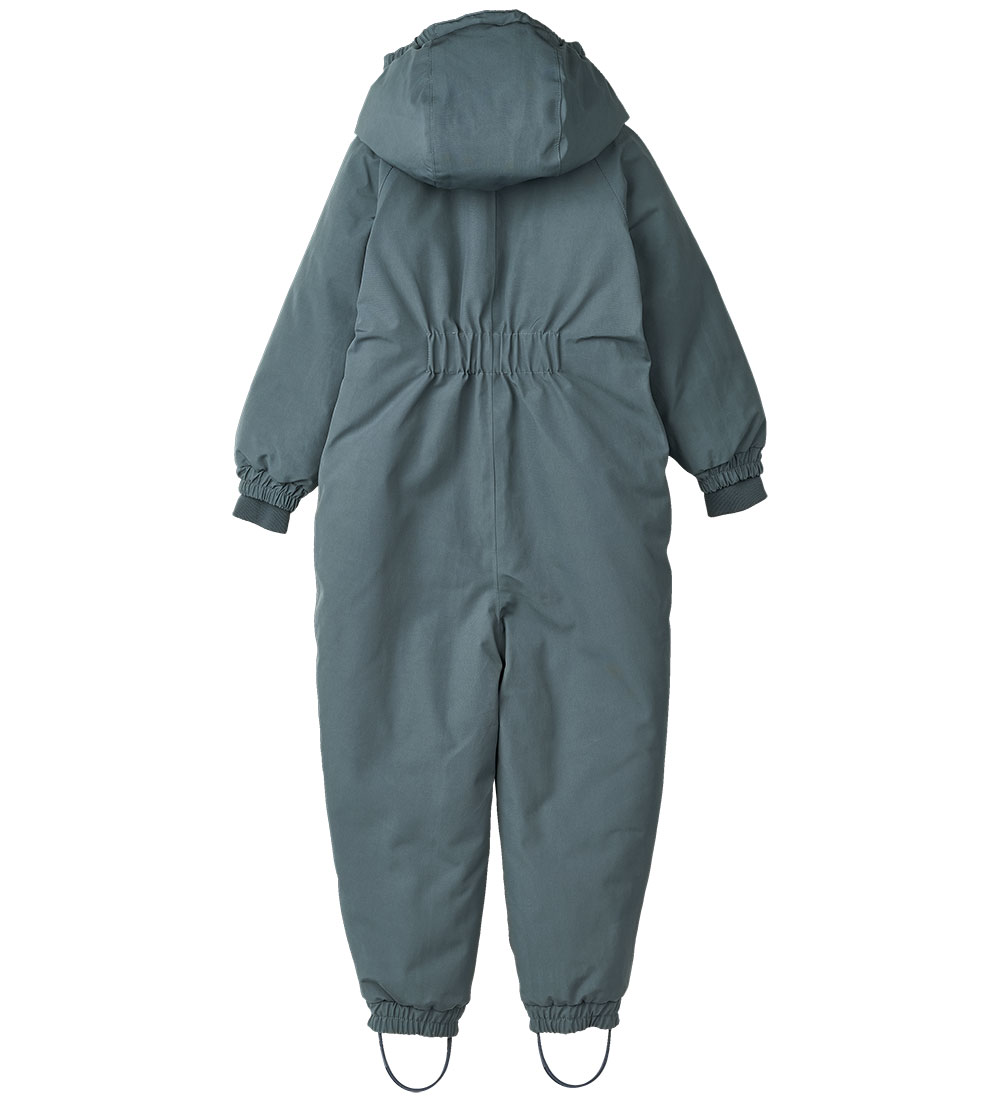 Liewood Snowsuit - Snow - Whale Blue
