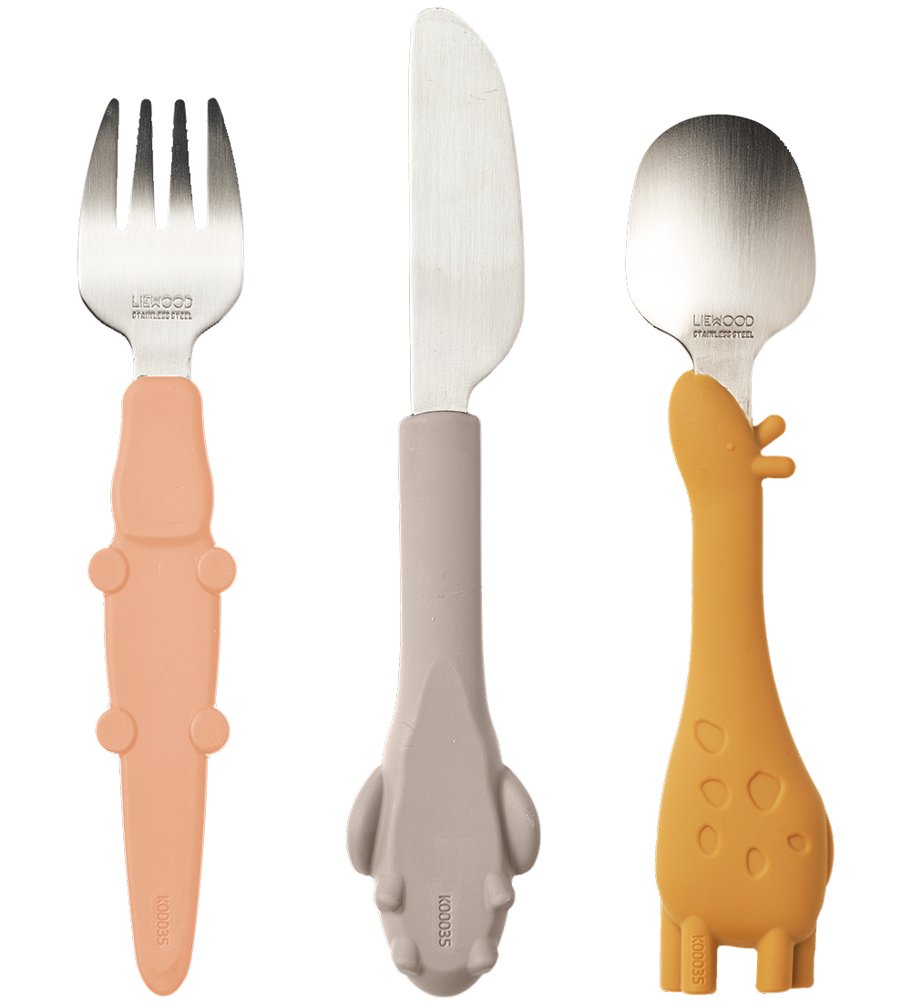 Liewood Cutlery - Tove Cutlery Set - Tuscany Rose Mix