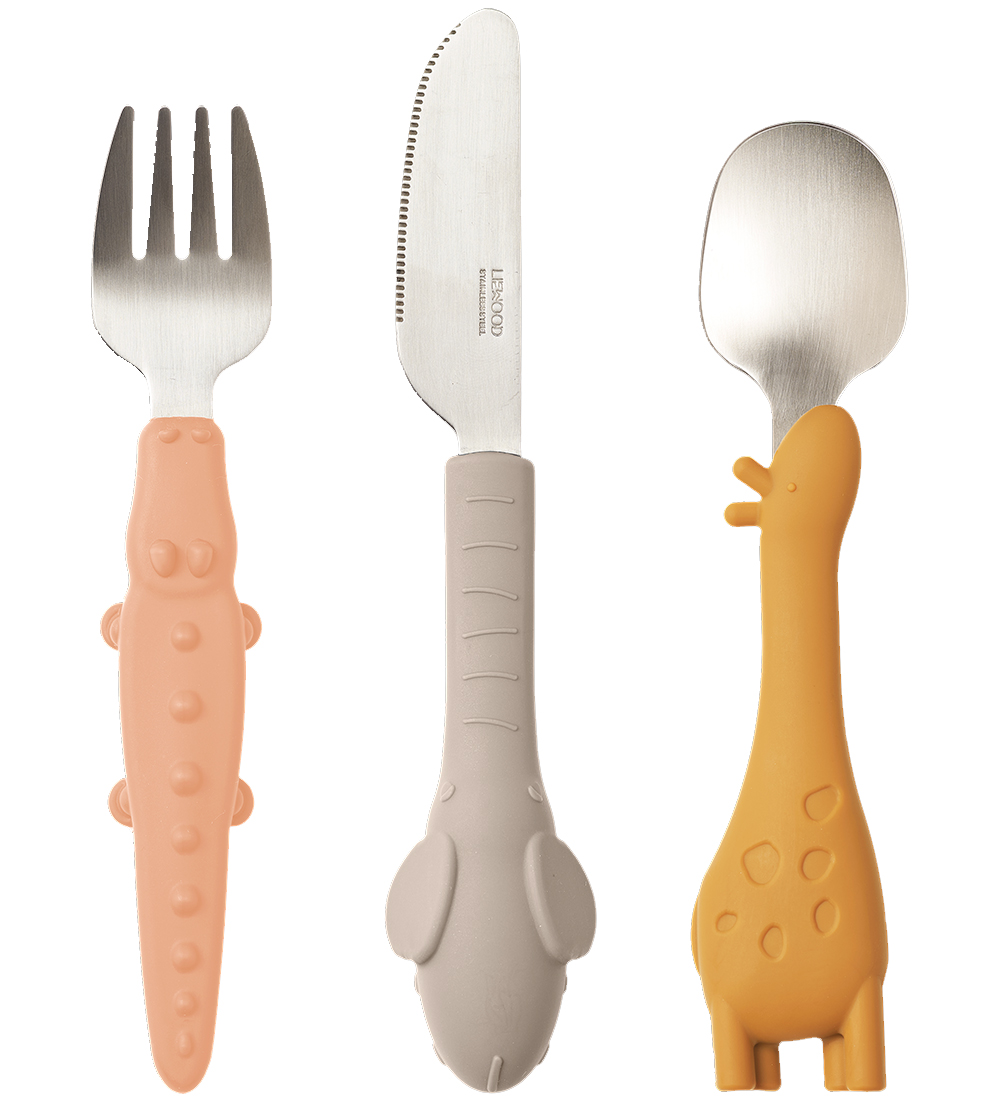 Liewood Cutlery - Tove Cutlery Set - Tuscany Rose Mix
