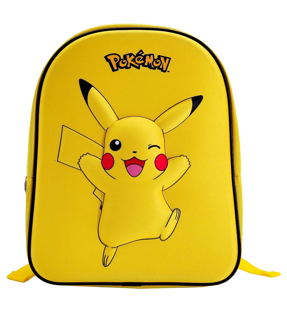 Cartable de Maternelle Pokémon - Pikachu - Jaune