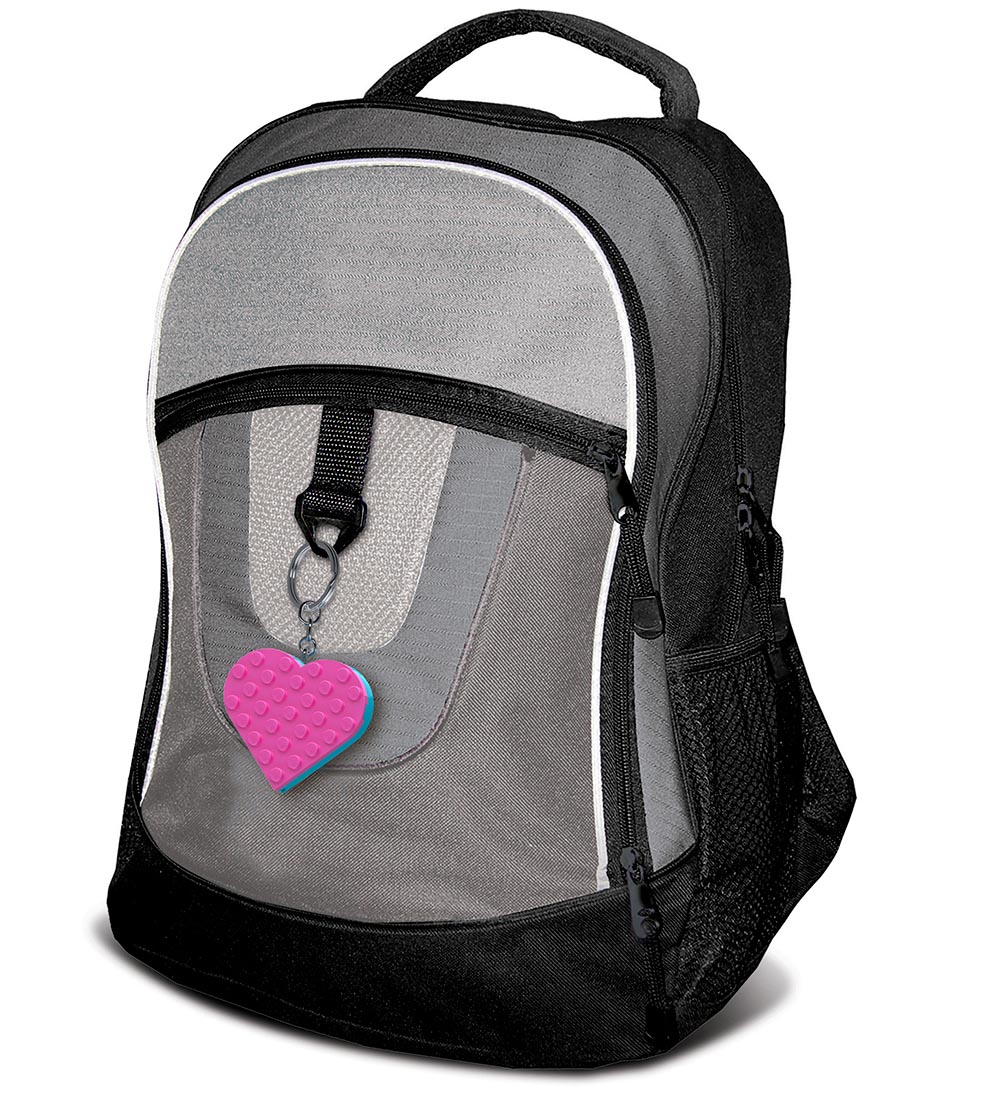 LEGO® Keychain w. Flashlight - LEGO® Heart