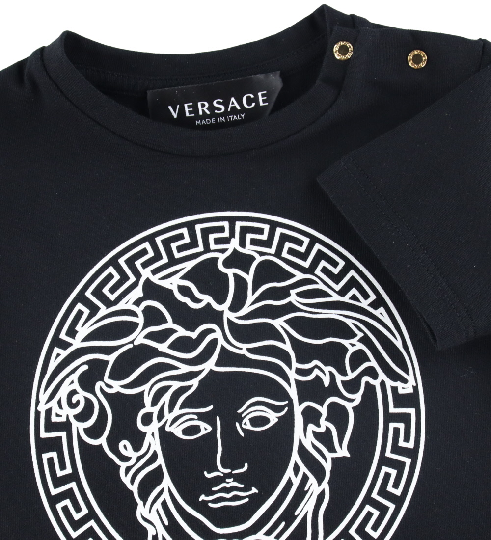 Versace T-shirt - Black w. White