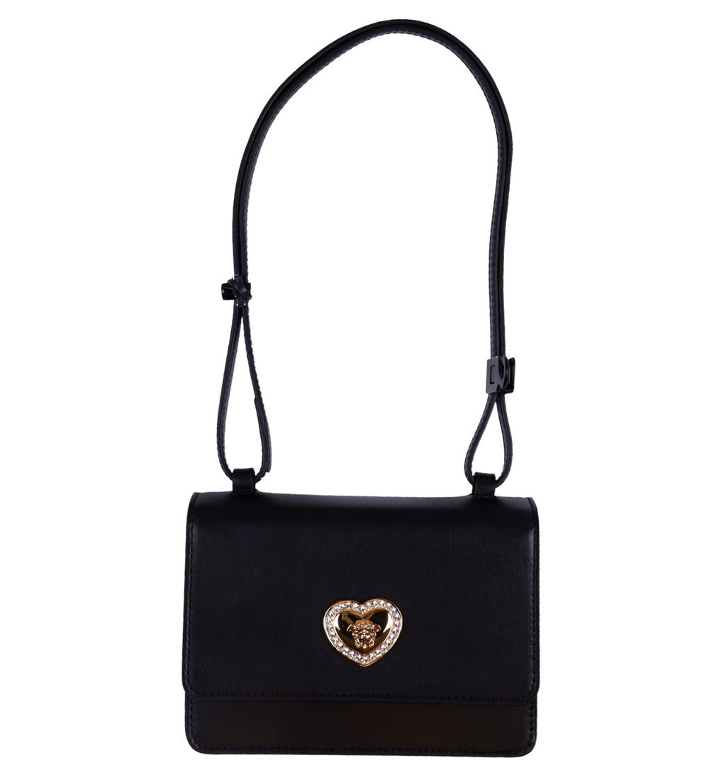 Versace Shoulder Bag - Black w. Heart