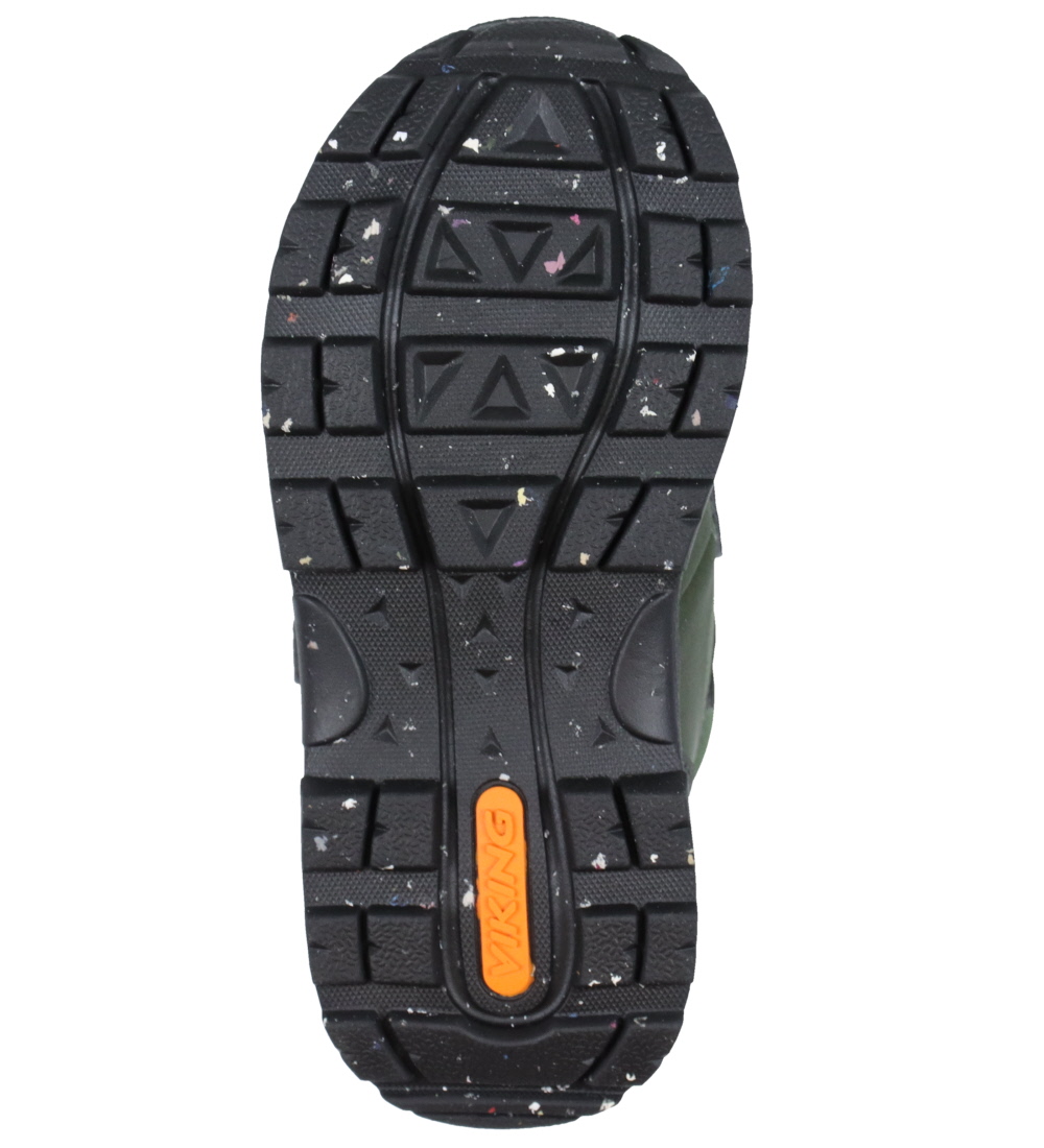 Viking Winter Boots - Ash Mid F GTX - Huntinggreen/Orange