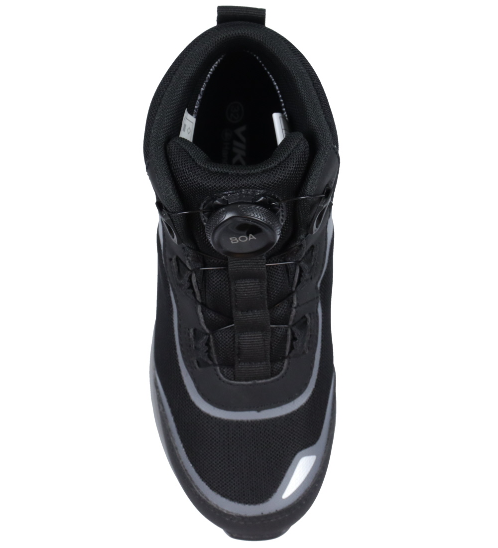Viking Winter Boots - Aerial Mid WP BOA - Black/Charcoal