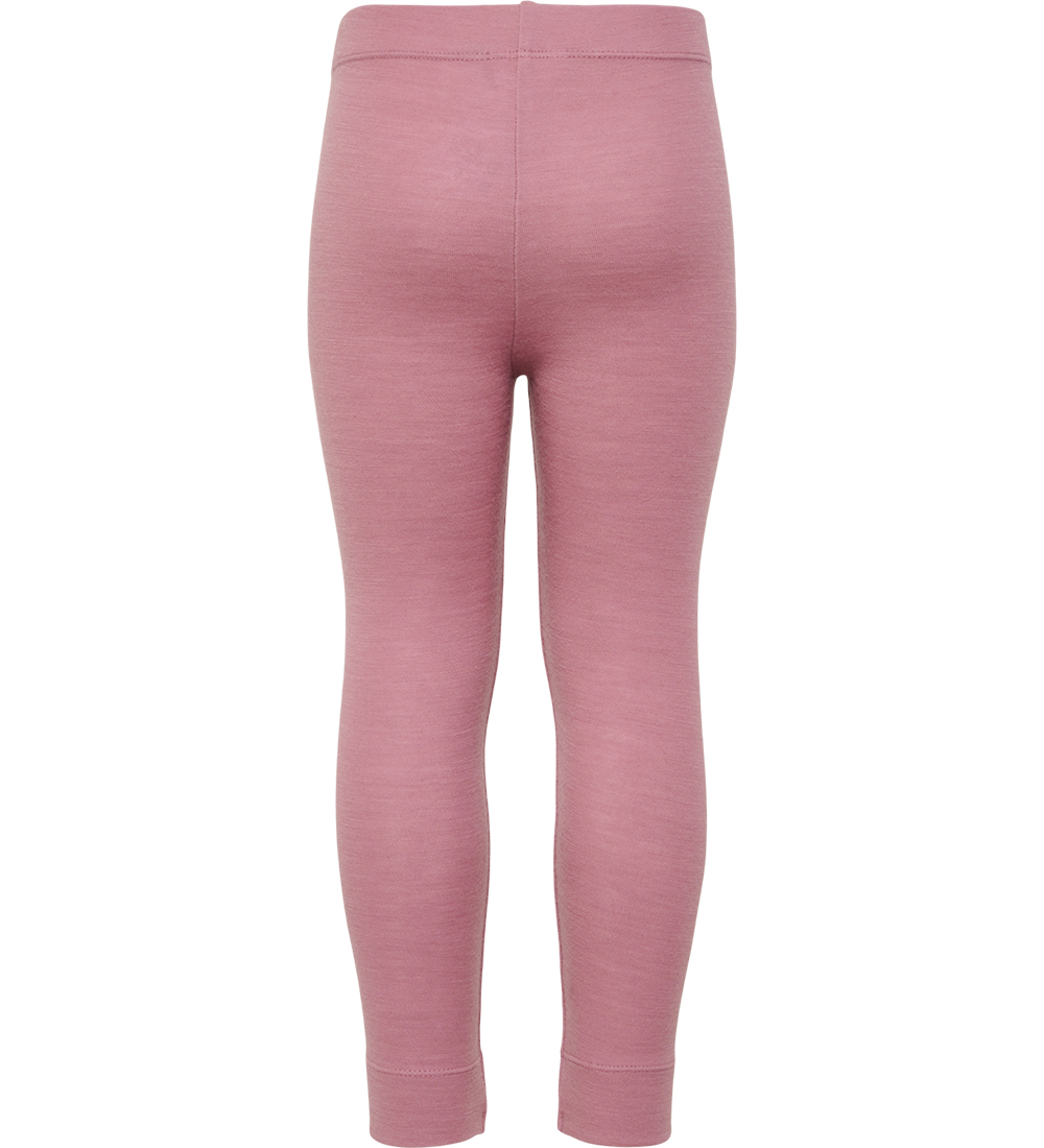 Hummel Leggings - Wool - hmlWolly - Nostalgia Rose