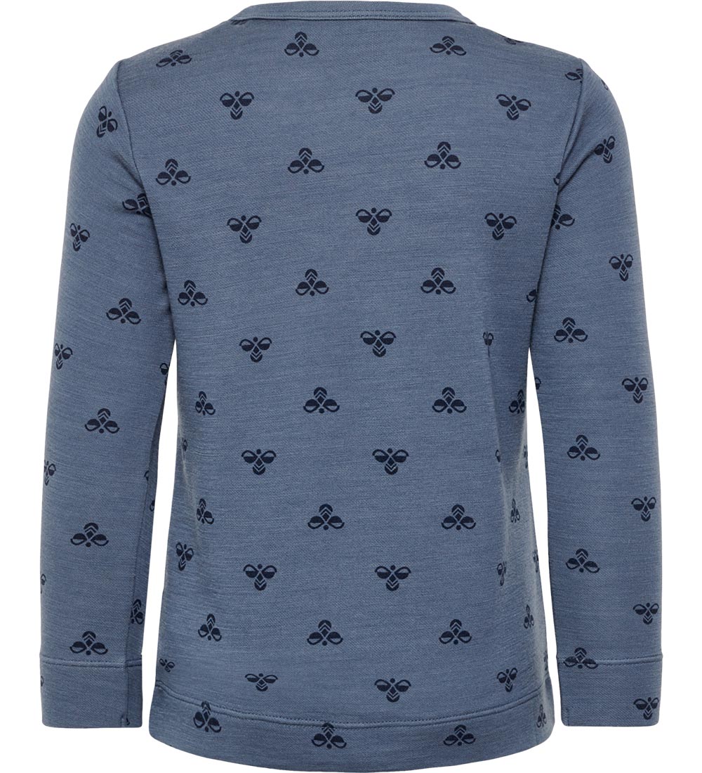 Hummel Blouse - Wool - hmlVilmo - Bering Sea