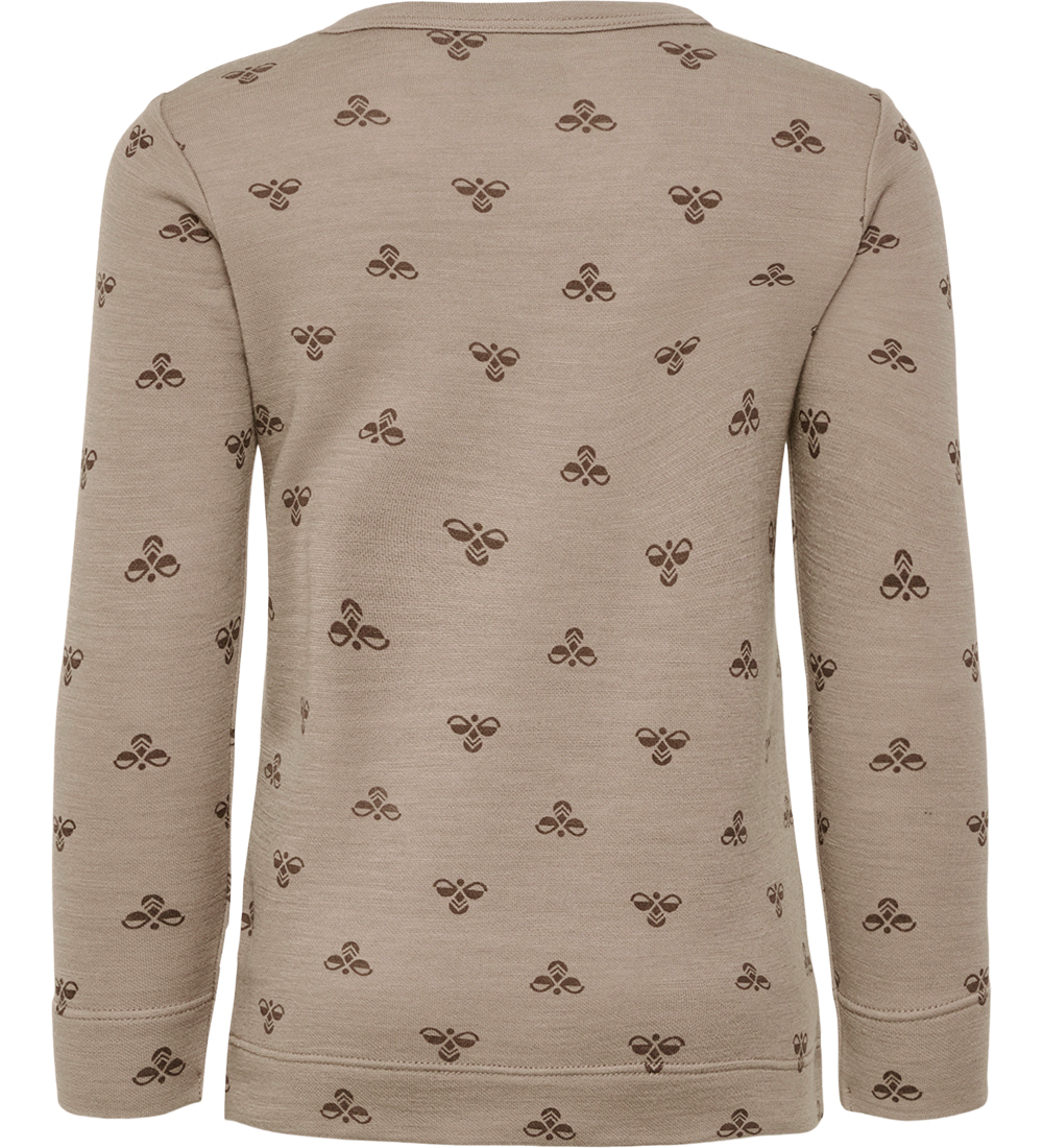 Hummel Blouse - Wool - hmlVilmo - Fungi