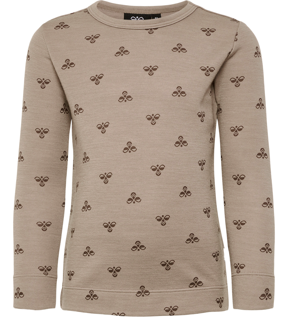 Hummel Blouse - Wool - hmlVilmo - Fungi