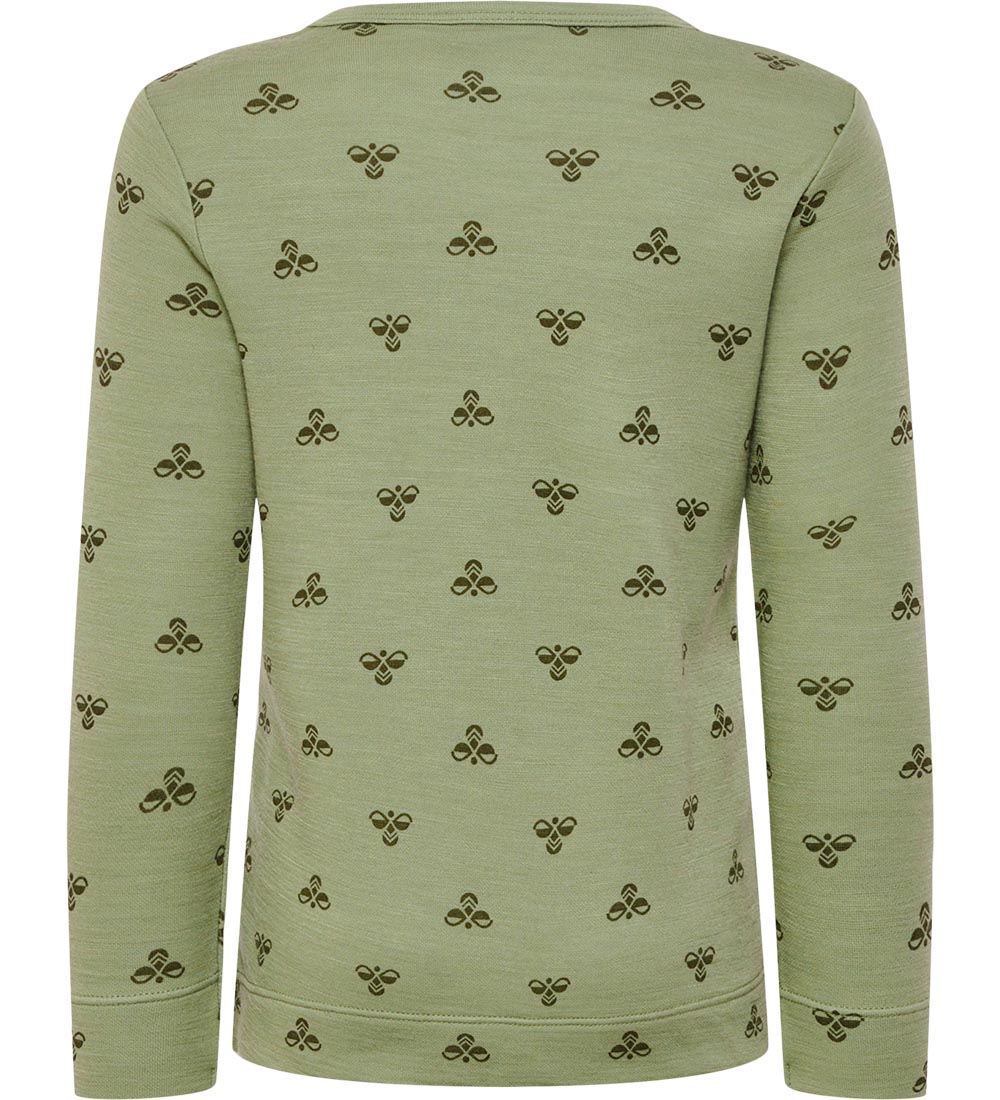 Hummel Blouse - Wool - hmlVilmo - Oil Green