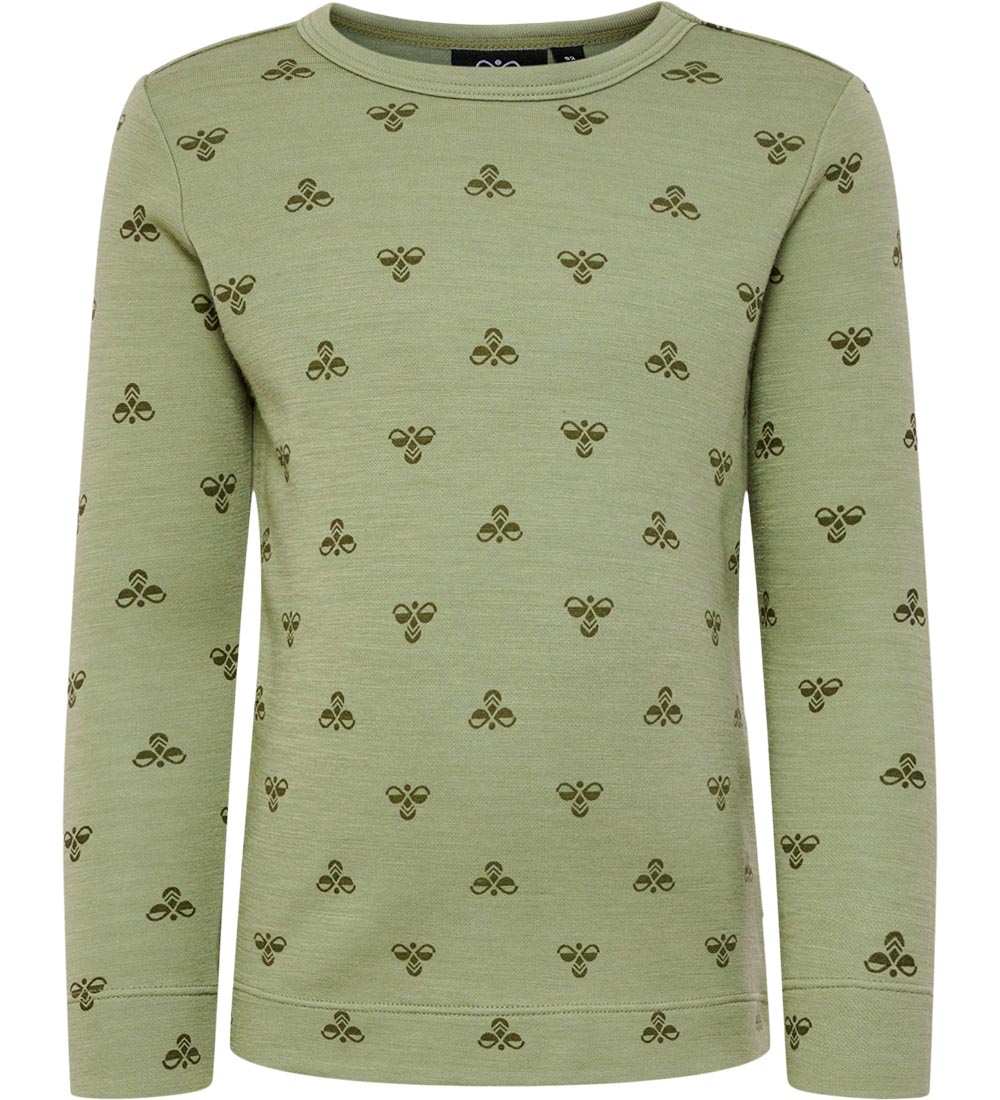 Hummel Blouse - Wool - hmlVilmo - Oil Green