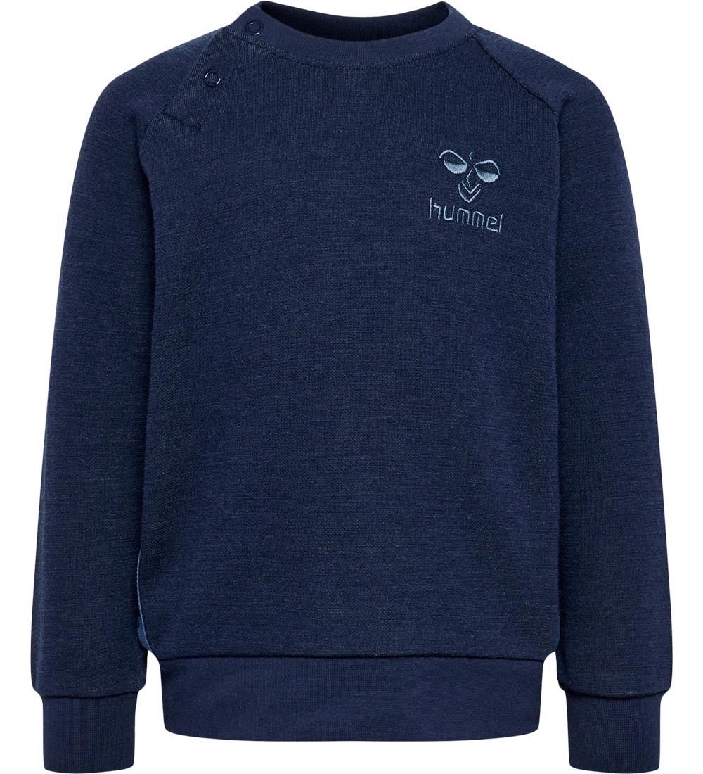 Hummel Sweatshirt - Wool - hmlWulbato - Black Iris