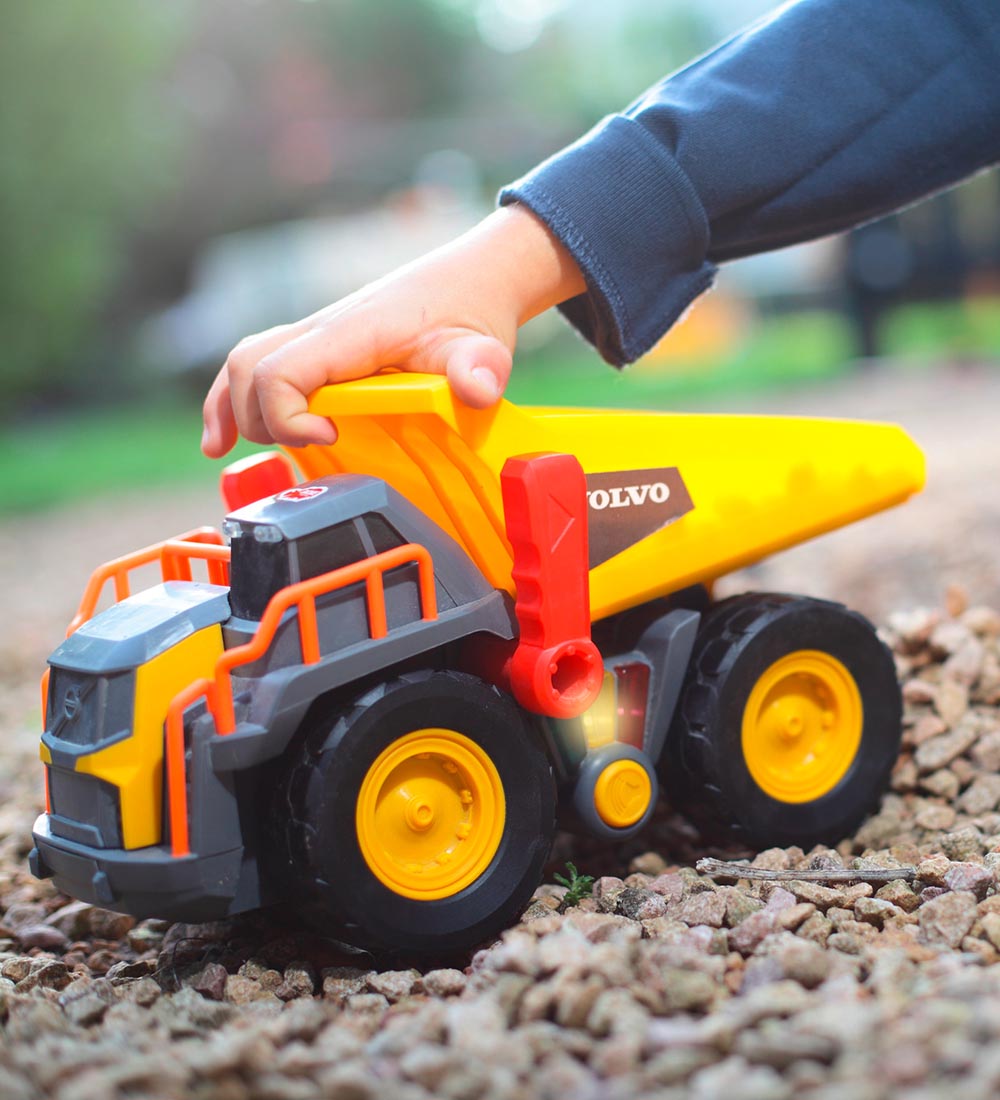 Dickie Toys Construction Truck - Weight Lift Truck - Light/Sound