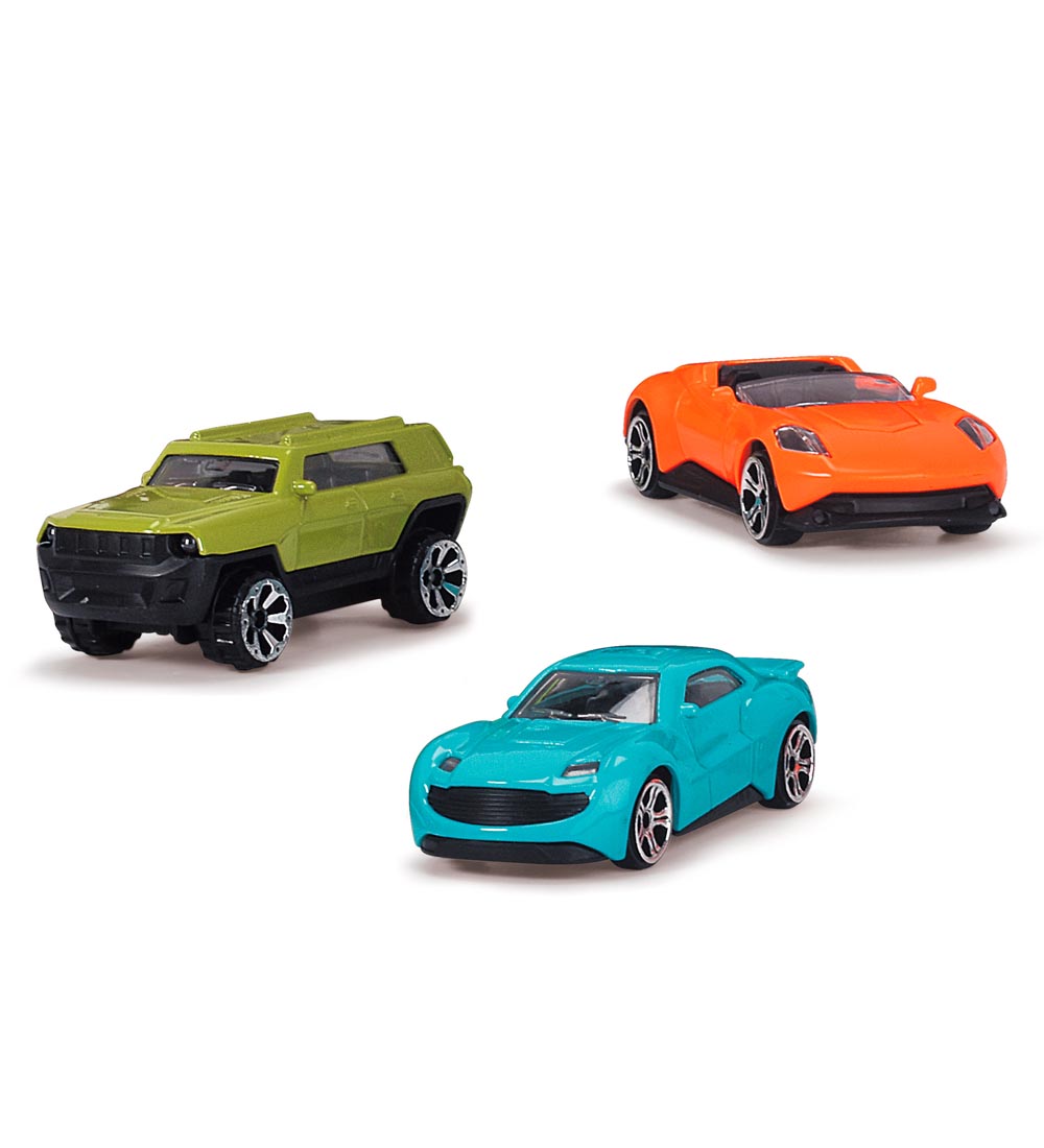 Dickie Toys Truck w. Cars - Carry & Large Transporter
