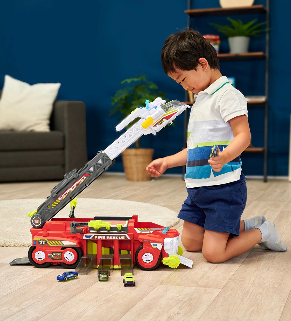 Dickie Toys Fire Tanker - Rescue Hybrids - Light/Sound
