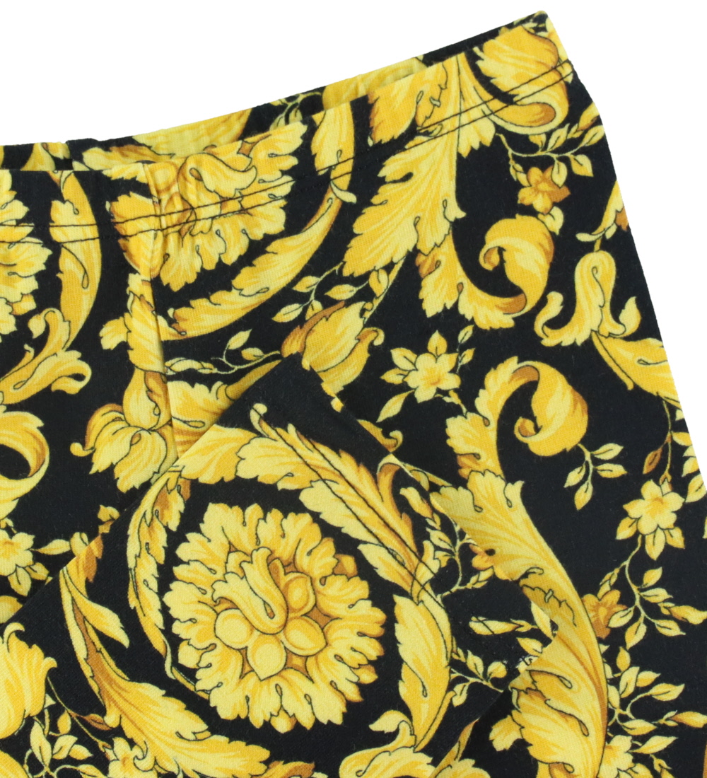 Versace Leggings - Baroque - Schwarz/Gold