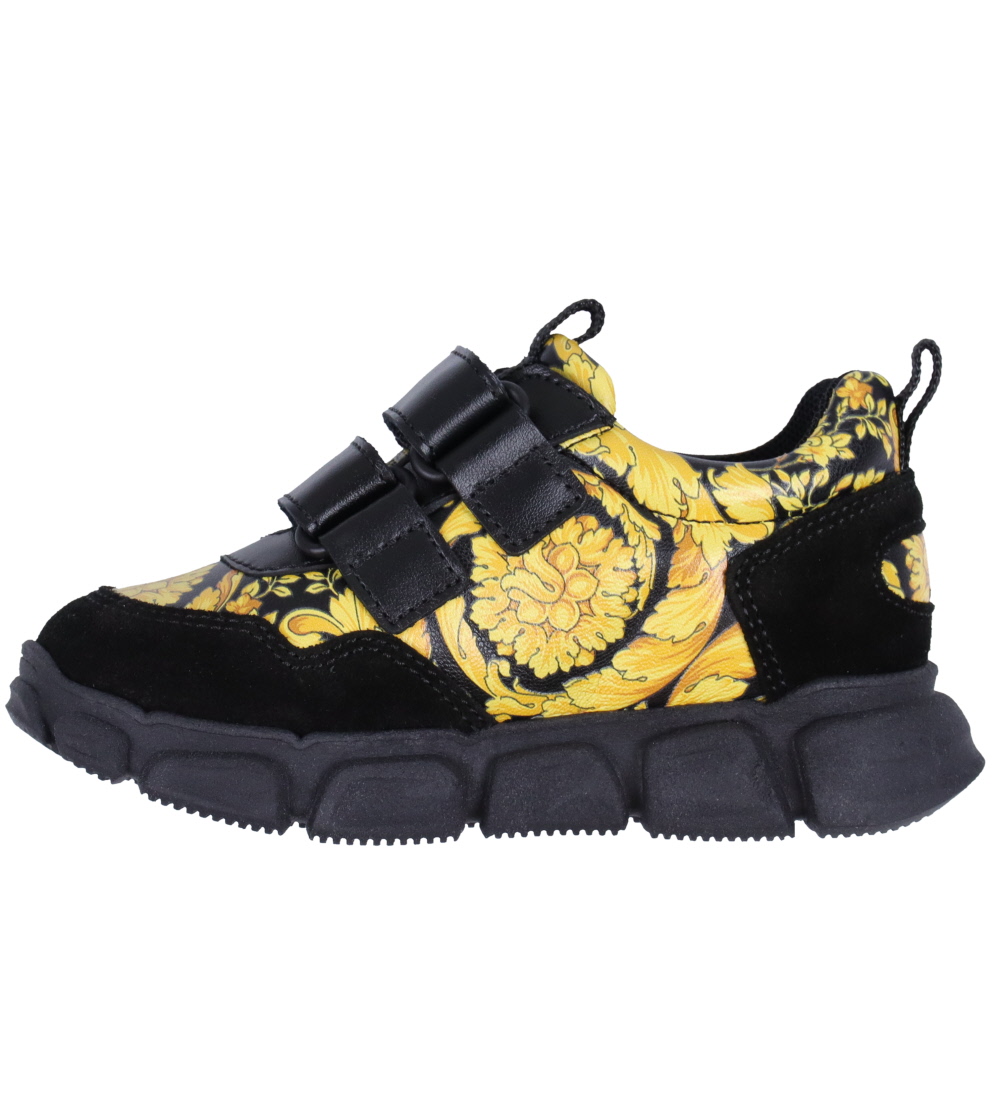 Versace Shoe - Black/Gold