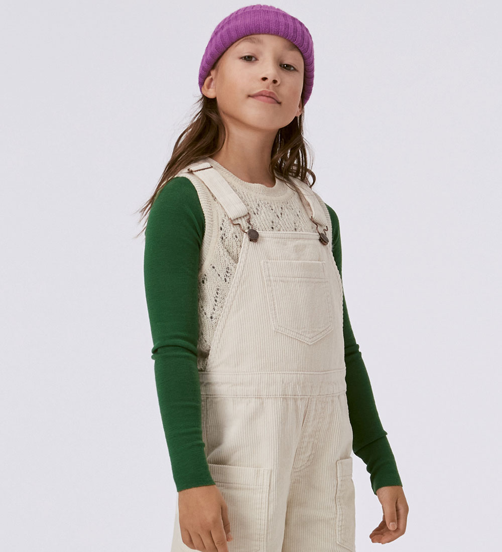 Molo Waistcoat - Wool/Polyester - Greta - Pearled Ivory