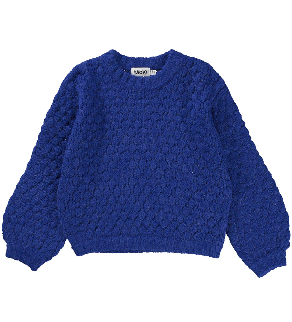 Molo Bluse - Wolle/Acryl - Gulia - Twillight Blue