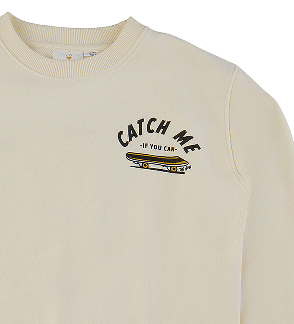 The New Sweatshirt - TnHolden - White Swan w. Pizza