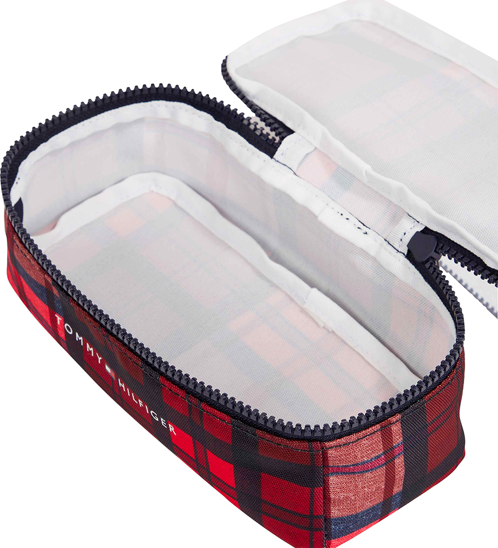 Tommy Hilfiger Pencil Case - Essential - Multi Check