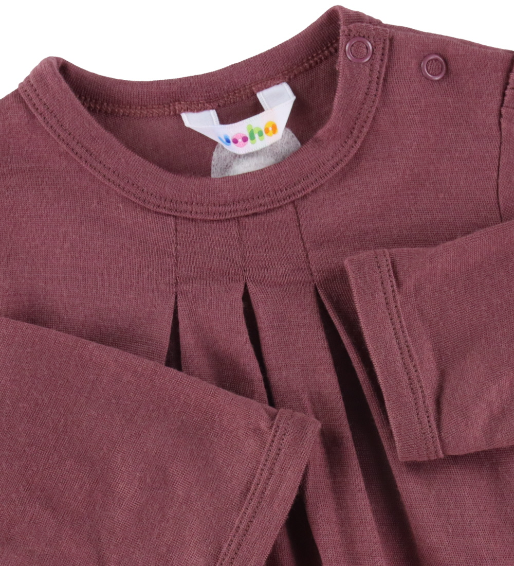 Joha Blouse - Wool - Bordeaux