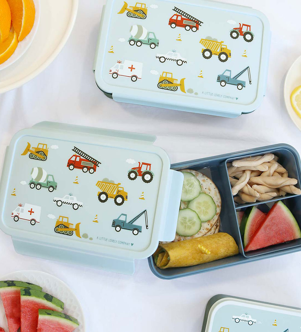 A Little Lovely Company Lunchbox - Bento - Vehicles