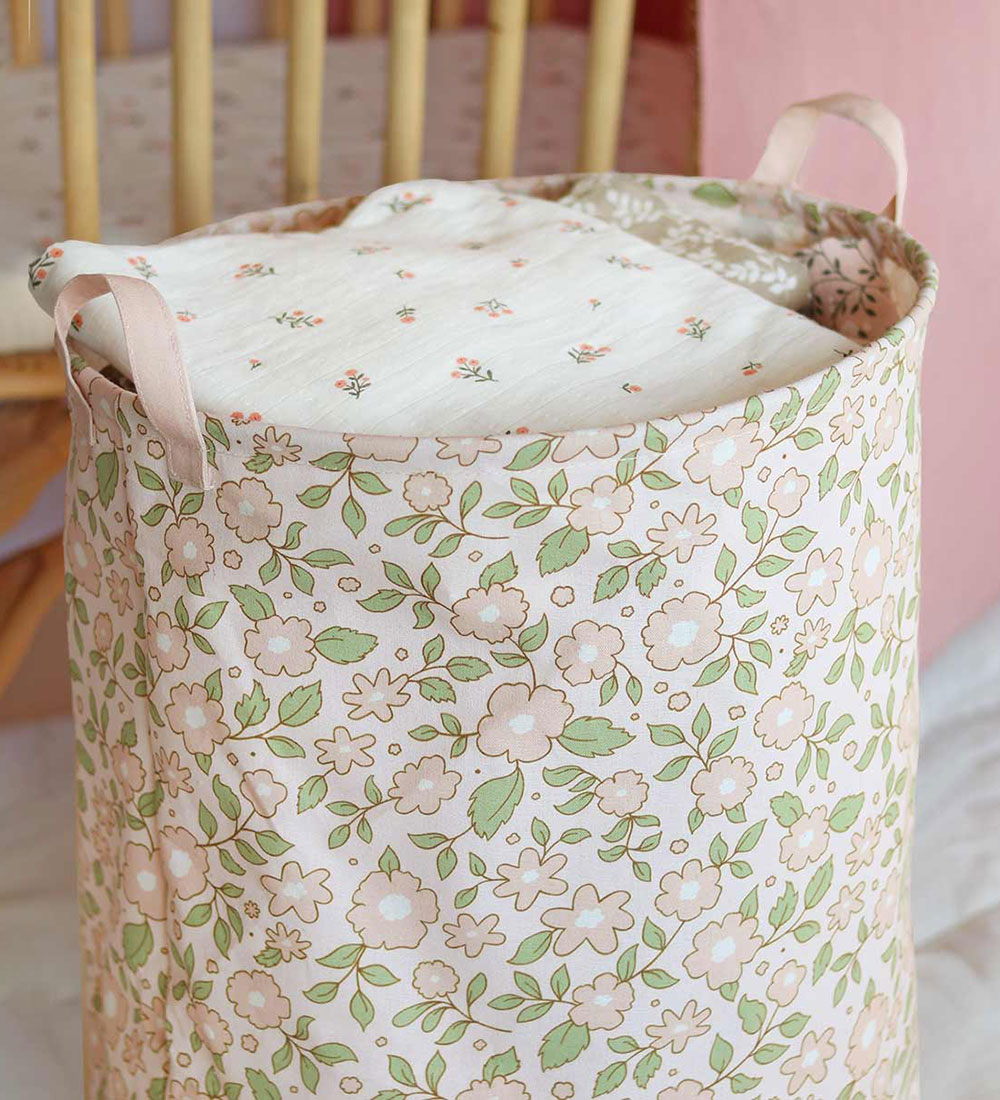 A Little Lovely Company Förvaringskorg - 40x50 cm - Blossom Pin