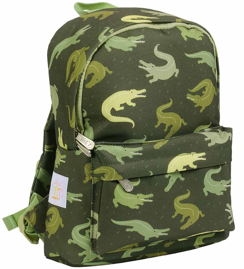 A Little Lovely Company Backpack - Crocodiles